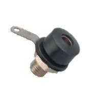 SOCK BANANA 4mm  BLACK  K211-BK