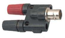 ADAPTER BNC-SOCKET TO 2X BANANA-SOCKET  K2152