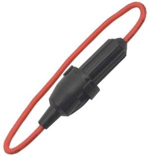 IN-LINE FUSE HOLDER 5x20mm SCREW TYPE   K23411