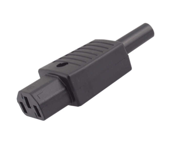 SOCKET IEC IN-LINE RE-WIRE C13  C13 IEC FEMALE / 210350