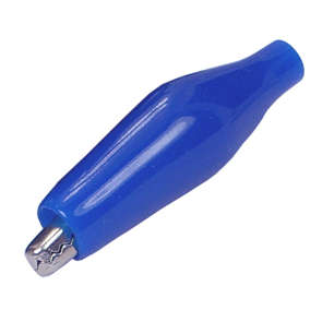 CROCODILE CLIP BLUE       31mm  K260-BL