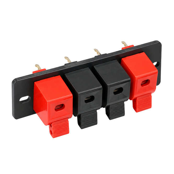 SOCKET SPEAKER 4W P/M RED/BLACK K281*A*