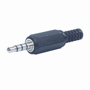 3.5mm AUDIO PLUG 4 POLE IN-LINE  K302H