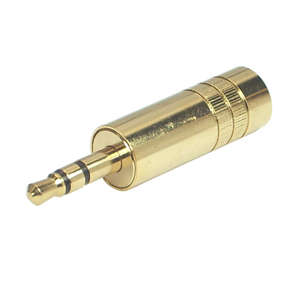 PLUG 3.5 STEREO MN NO/SLV GP K304BZ