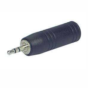 ADAPTOR 2.5mm STEREO PLUG TO 3.5 STEREO SOCKET K30901