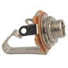SOCKET MONO 6.3mm P/MOUNT   OC  K356