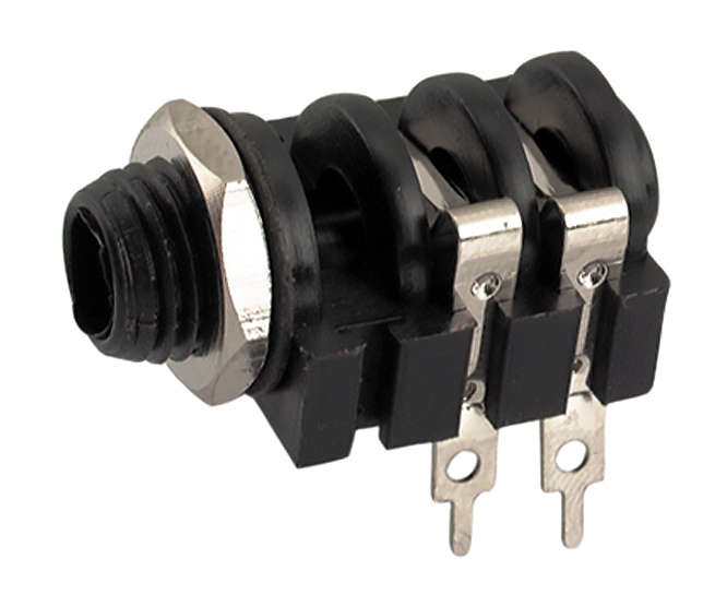 6.35mm PHONE SOCKET 2-CONDUCTOR OPEN TYPE K3596