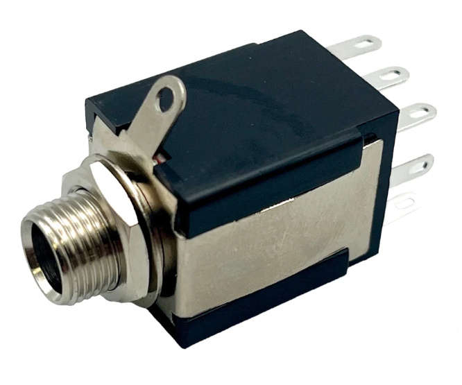 SOCKET 6.3MM STEREO P/M BOX 9-PIN K3600D