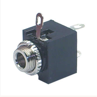 STEREO SOCKET 3.5mm OC P/M BOX  K3634-BK