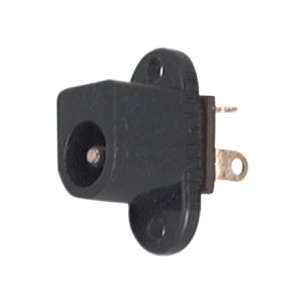 PLUG DC 2.5mm P/MNT OVAL K374B K374B