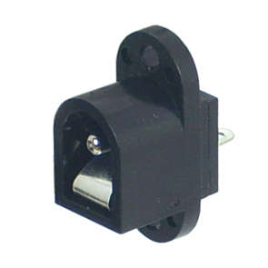 DC POWER PLUG 2.0x9mm OVAL P/MNT K375G