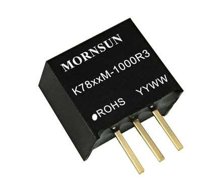 DC-DC CONVERTER I=12VDC O=5V @ 1A  K7805M-1000R3