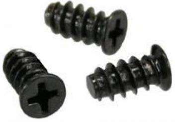 FAN SCREW M5x10mm NICKEL PLATED BLACK   KBB5x10 / 170659