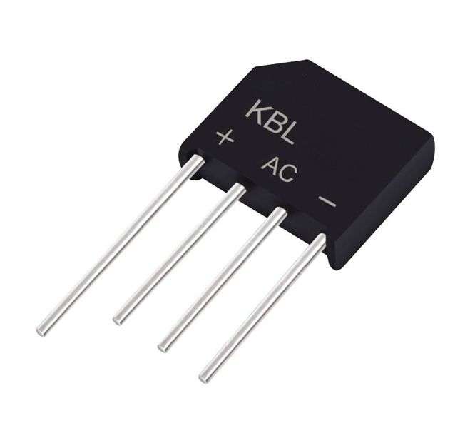 DIODE BRIDGE RECTIFIER SIL +AA- 600V 4A KBL06