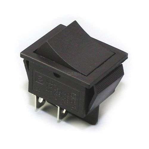 ROCKER SWITCH DPST MOMENTARY OFF-(ON)  KCD2-2-211 / 180051