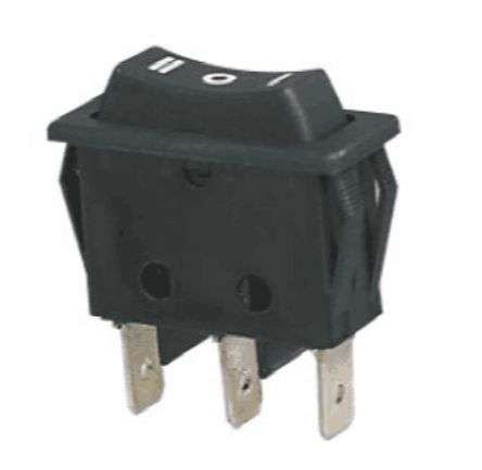 ROCKER SWITCH SPDT ON-OFF-ON  KCD3-4-103 / 181204