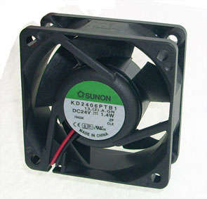 12VDC AXIAL FAN 60sqx25mm BAL 23CFM LEAD  EE60251B1-0000-A99