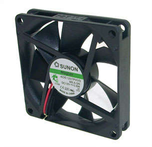 12VDC AXIAL FAN 70sqx15mm VAPO 19CFM LEAD  ME70151V3-0000-A99