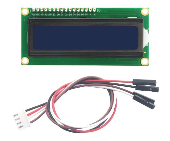 I2C 1602 BLUE BACKLIGHT LCD DISPLAY SCREEN 5V KE2052