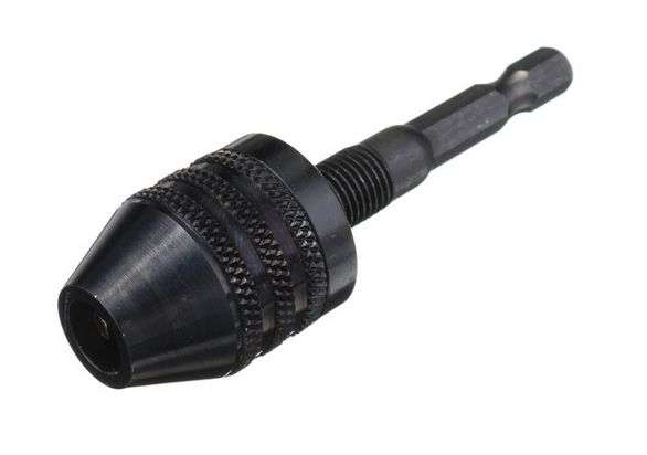 1# KEYLESS CHUCK 0.3-3.6MM DRILLS BLACK  190626