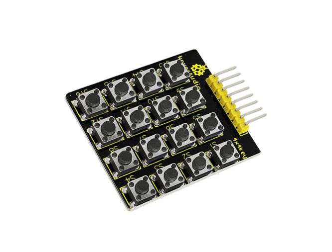 4X4 MATRIX SINGLE-CHIP EXTENDED MEMBRANE KEYPAD KS0060