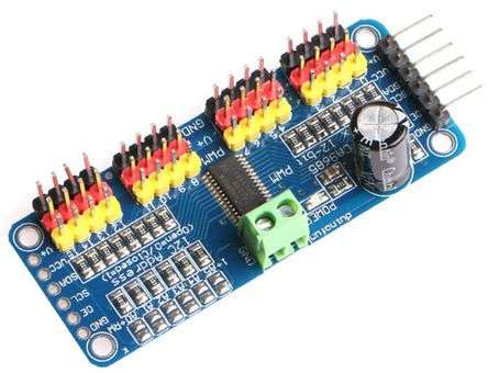16-CH 12-BIT PWM SERVO DRIVER I2C INTERFACE  KS0065