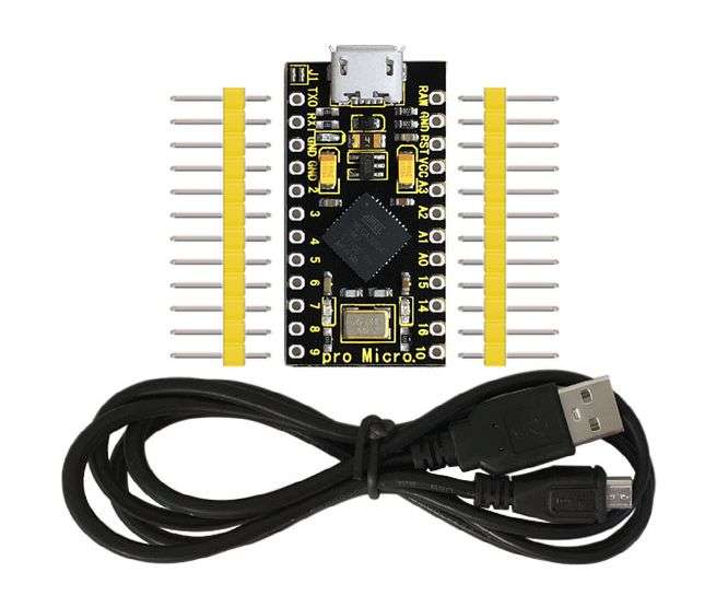 ARDUINO PRO MICRO ATMEGA32U4 3.3V DEVELOPMENT BOARD   KS0249