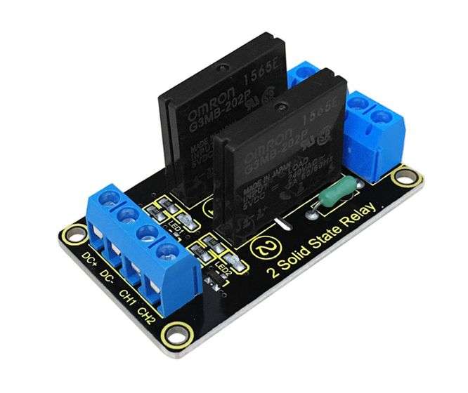 2-CH RELAY 5V SOLID STATE (SSR)  KS0264