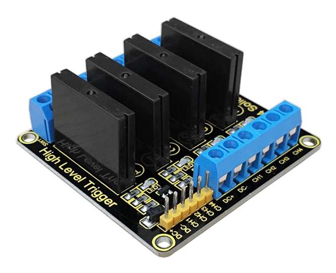4-CH RELAY 5V TRIGGER SOLID STATE (SSR)  KS0265