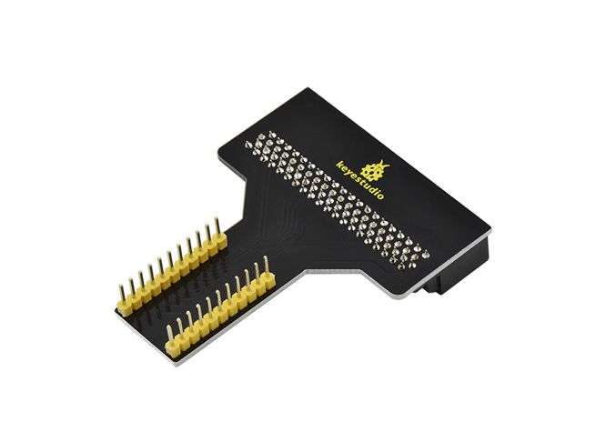 MICRO:BIT T-TYPE SHIELD ADAPTER BLK KS0291