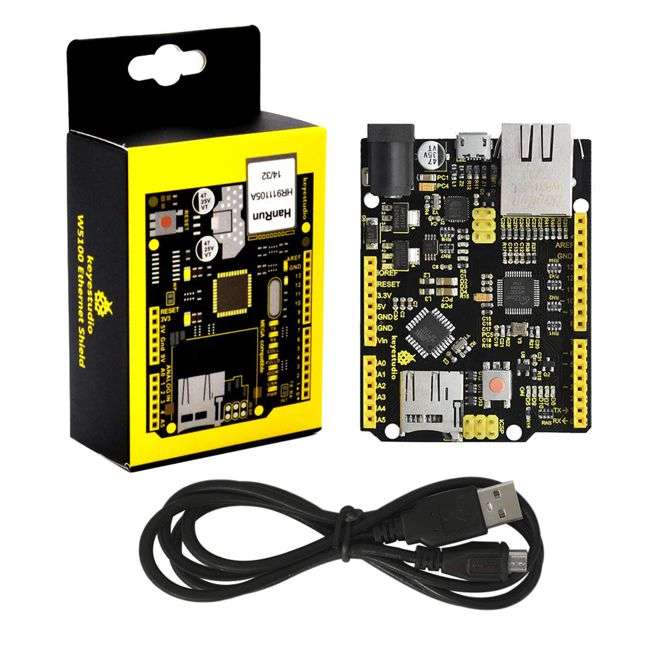 W5500 ETHERNET DEVELOPMENT BOARD KS0304