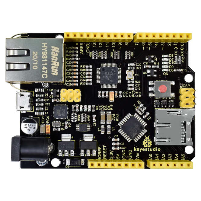 W5500 ETHERNET DEVELOPMENT BOARD KS0304
