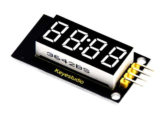 LED DISPLAY MODULE 4-DIGIT 7-SEG  TM1637  KS0445