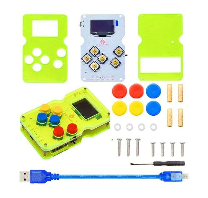 GAME-PI MINI-CONSOLE ATMEGA32U4 DIY KIT KS0474