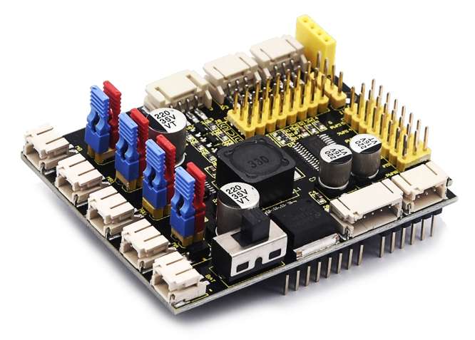 4-CH PLUS Motor Driver ARDUINO UNO R3 Shield KS0489