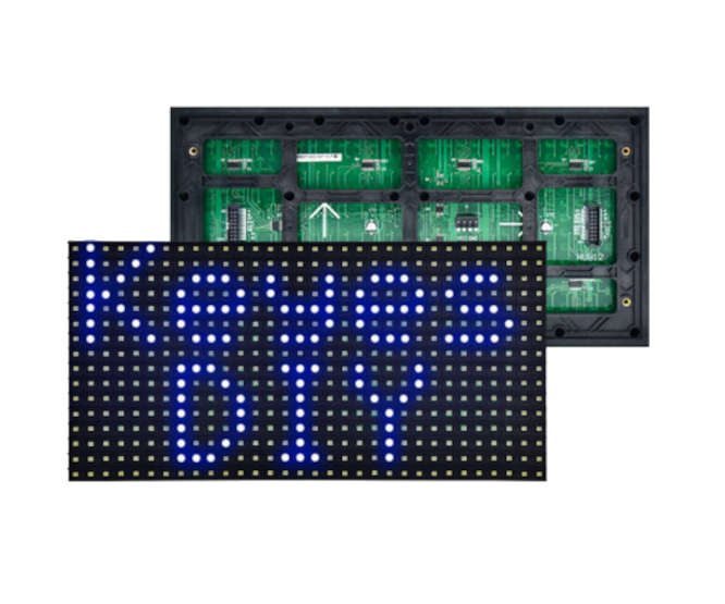 LED DISPLAY SIGN 512DOT 320x160mm BLUE KT0184