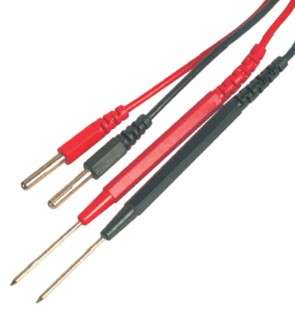 TEST LEADS / PROBES SET STRAIGHT 4mm BANANA L405