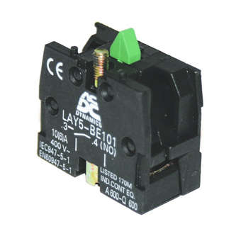 CONTACT BLOCK N/O FOR LAY5 LAY5-BE101