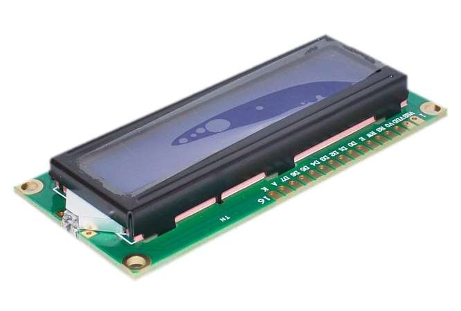 LCD DISPLAY MODULE 2-L 16-CH 80x36mm SPLC780D1  62520001