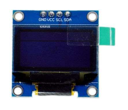 OLED SCREEN I2C BL/YL;  IIC 0.96"    OLED9.6 / 181445 *A*