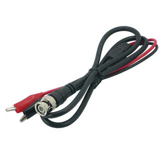 LEAD BNC PLUG - CROCODILE CLIPS 170225