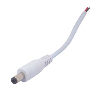 2.1mm DC POWER LEAD IN-LINE FEMALE SOCKET  LEAD DC-01 / 190899