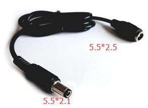 ADAPTOR LEAD DC SOCKET 2.1 TO DC PLUG 2.5mm  EIE34-0001-01 / 180969