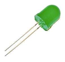 LED 10mm DI-GR RND 100mcd  BL-B2130A