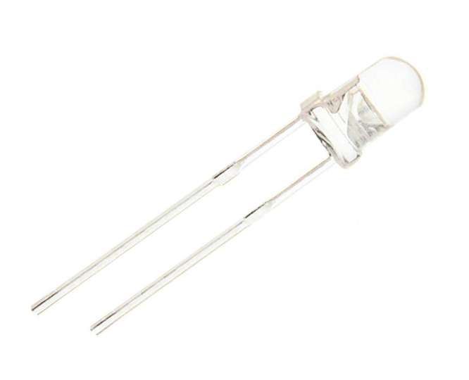 LED 3mm CLEAR BLUE RND 3Kmcd 30DEG - MPQ=10  CZ302UBC *DBK*