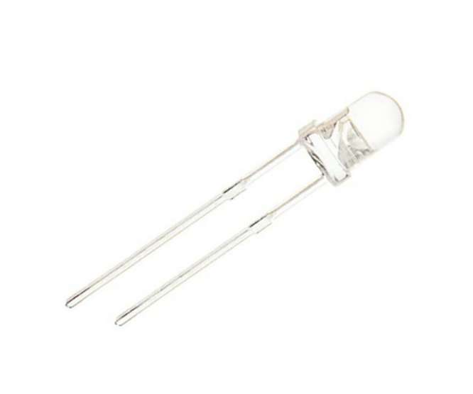 LED 3mm CL-RD 50D 600mcd L-934SRC-D