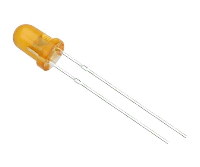 LED 3mm DI-AM/RD 80mcd 30D SHINE REDDISH BL-B4441