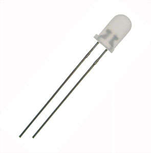 LED 5mm FR-RD/GR RND 60D  LUGR58M / 210882