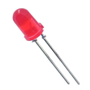 LED 5mm RND RD 150mcd  LED-5MM-RD-KEY