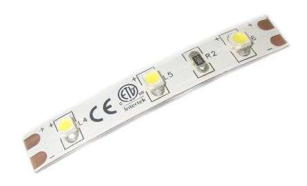 LED STRIP 3528 IP20 COOL WHITE 12V - 3LED/PCS WW-FLS102T23SW060B-12.. * DBK*